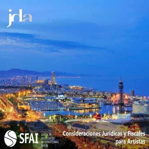 Consideraciones jurídicas y fiscales para artistas