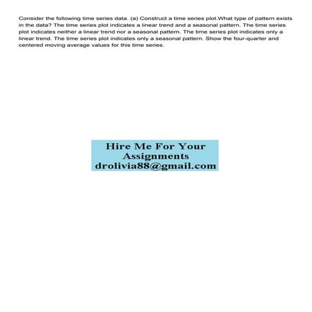 Consider the following time series data a Construct a tim.pdf