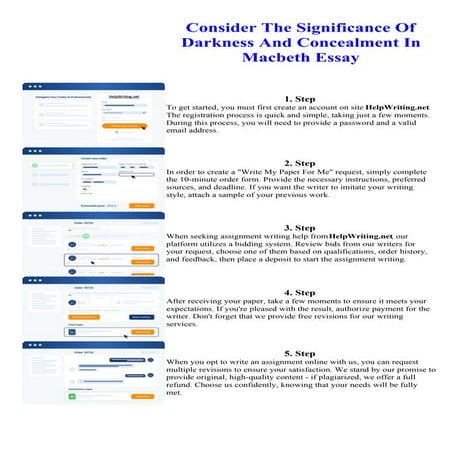 Consider The Significance Of Darkness And Concealment In Macbeth Essay