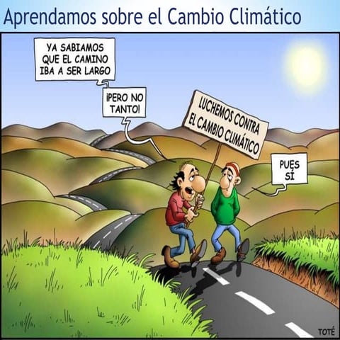 Aprendamos sobre el Cambio Climático