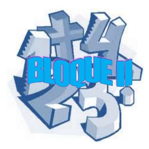 Consignas 2do bloque segundo