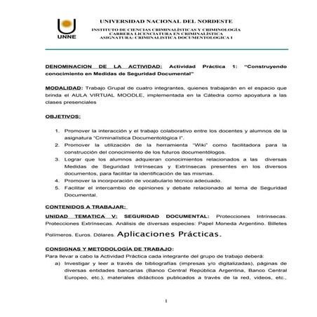 Consignas de actividad practica