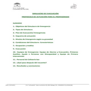 Consignas PROFESORES y P.A.S. ante ...