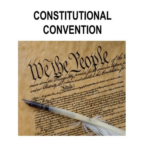 Consitutional Convention
