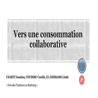 La consommation collaborative