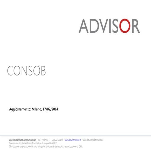 Consob | PPT