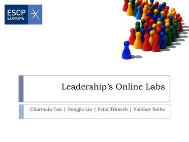 Leadership’s Online Labs