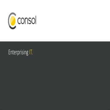 ConSol Corporate Presentation 2019_en