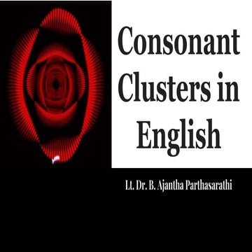 Consonant Clusters