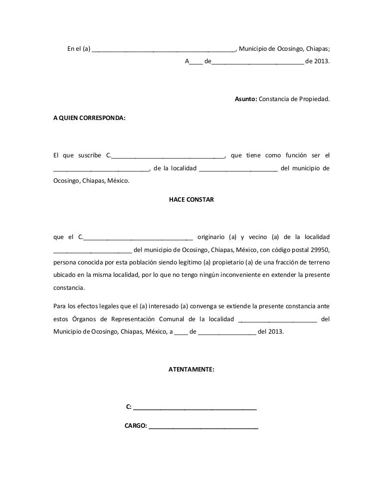 Carta de ingresos pdf