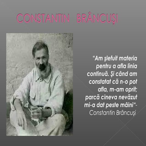 Constantin Brancusi
