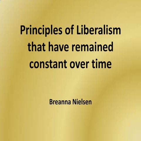 Constant liberalism breanna nielsen | PPTX