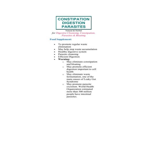 Constipation | PPTX