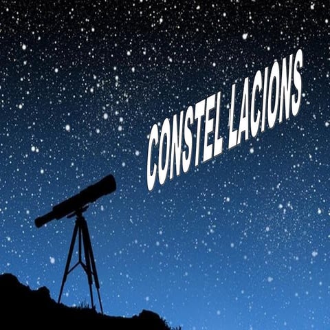 Constel.lacions | PPT