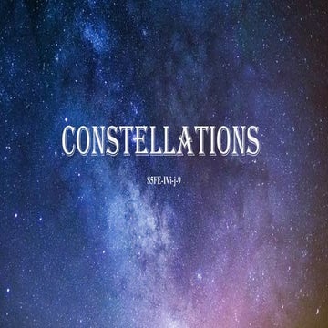 Constellations yeah yeah grade 6 bro, use