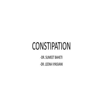 Constipation Nursing Care Plan | PDF