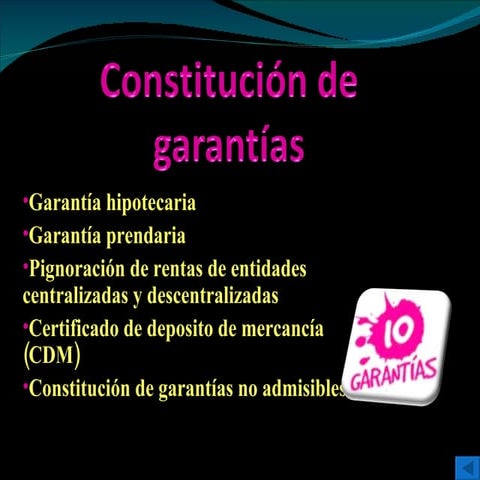 GARANTIAS