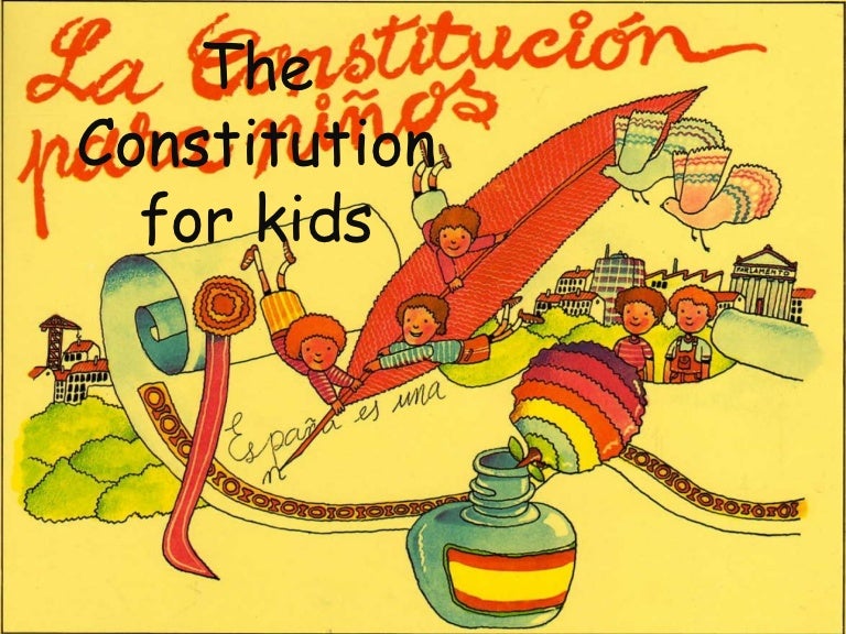The Spanish Constitution for kids