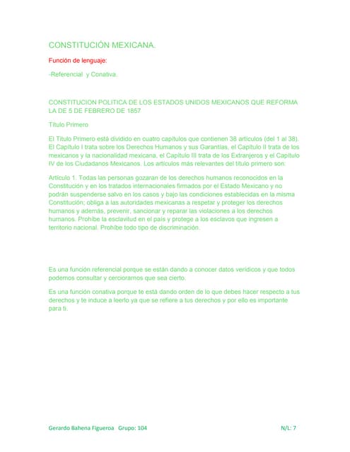 Constitución mexicana