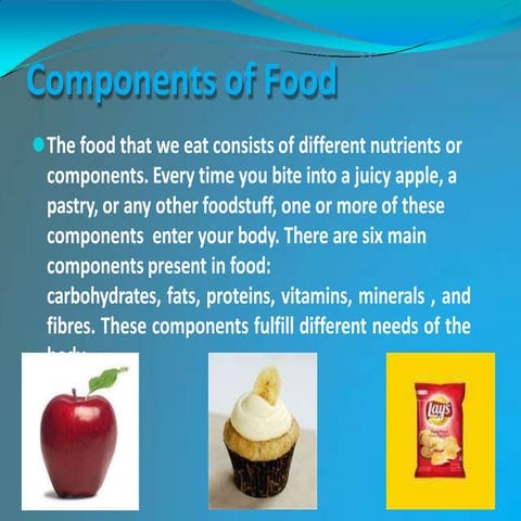 Constituents or Components of Food and food material.pptx
