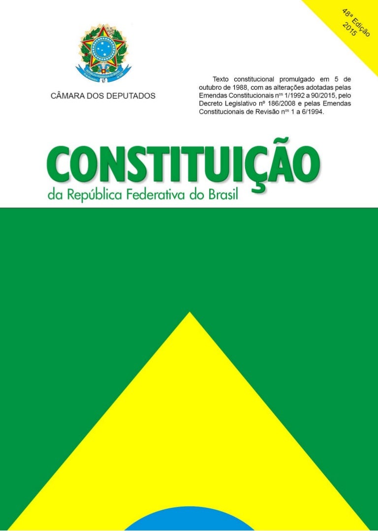 Constituição da República Federativa do Brasil 48ª edição