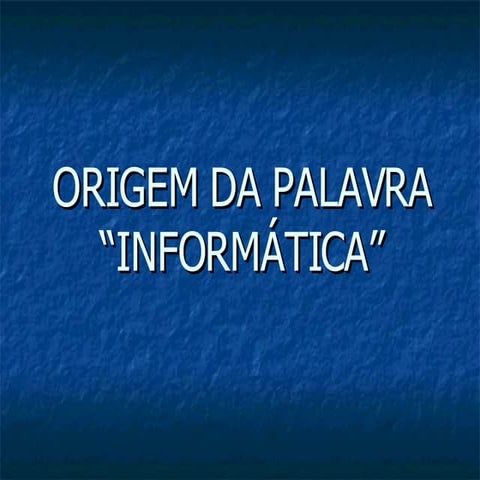 Constituição Básica De Um Sistema Informático
