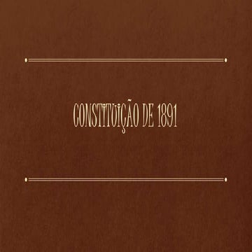 Constituição de 1891 (Brasil)