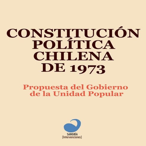La Constitución de Salvador Allende (1973)