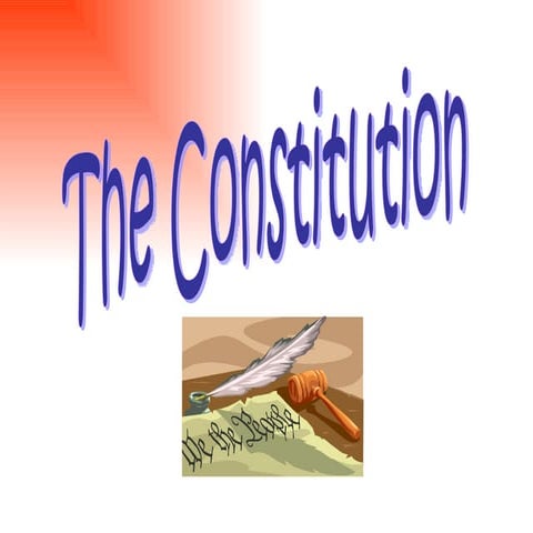 Constitution Of The Usa   Detailed Lesson