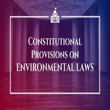 Constitutional Provisions on Environmental Laws.pdf