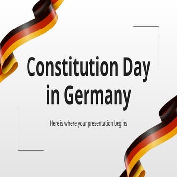 Constitution Day in Germany by Slidesgo.pptx