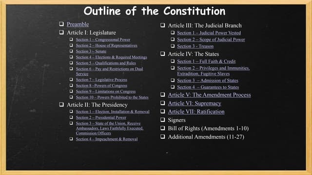 Constitution interactive blueprint
