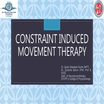 constraint induced movement therapy.pptx