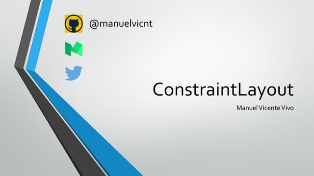 Android Development - ConstraintLayout