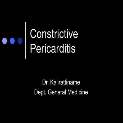 Constrictive pericarditis