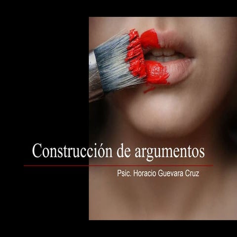 ConstruccióN De Argumentos