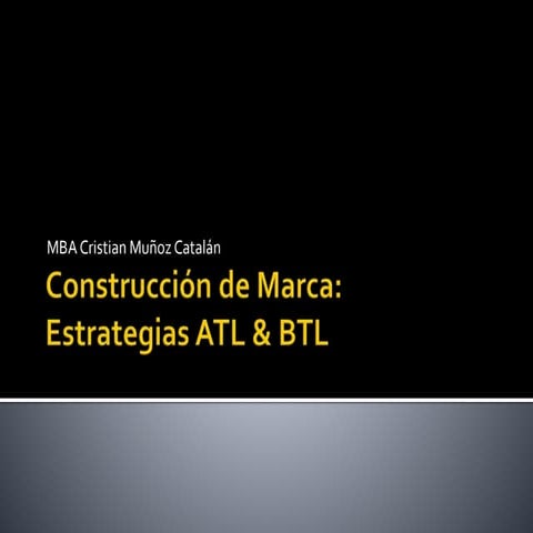 Construcción de marca atl & btl