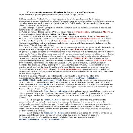 Como construir un DSS