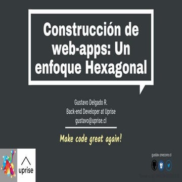 Construcción de web aps- un enfoque hexagonal