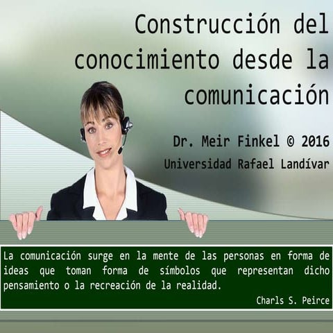 Construcción del conocimiento