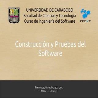 Construccion y Pruebas de Software