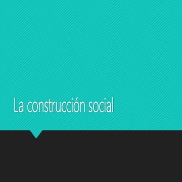 Construcion y control social 4