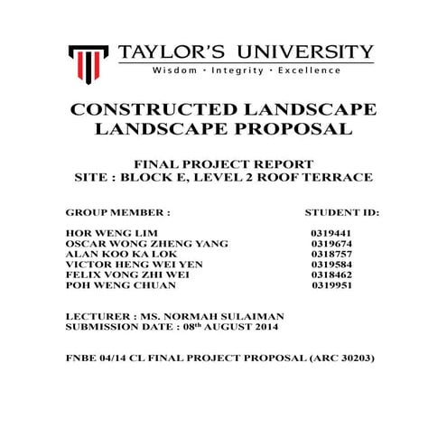 CONSTRUCTED LANDSCAPE