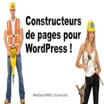 Constructeurs de page WordPress