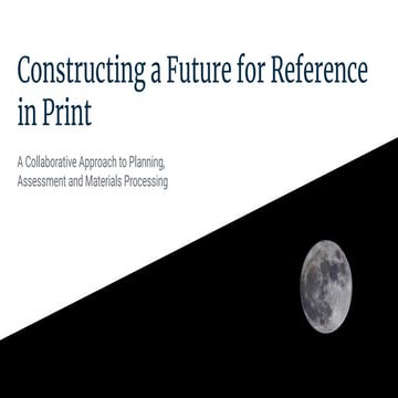 The reference collection | PPT