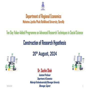 Constructing Hypothesis in your research