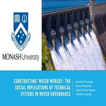 Constructing Water Worlds - Kavindra Paranage