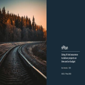 Using AI led assurance to deliver projects on time and on budget - D. Amratia...