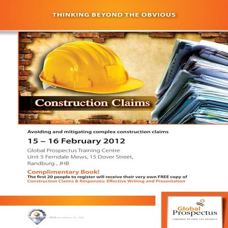 Construction Claims 2012
