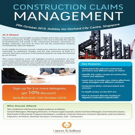 Construction claims management